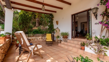 Resa Estates Ibiza Can Furnet villa to renovate for sale views . terrace main .jpg